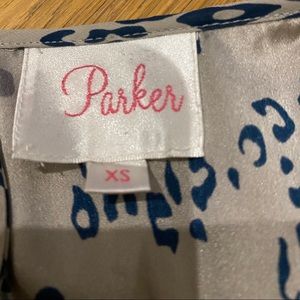 Parker racerback cheetah dress